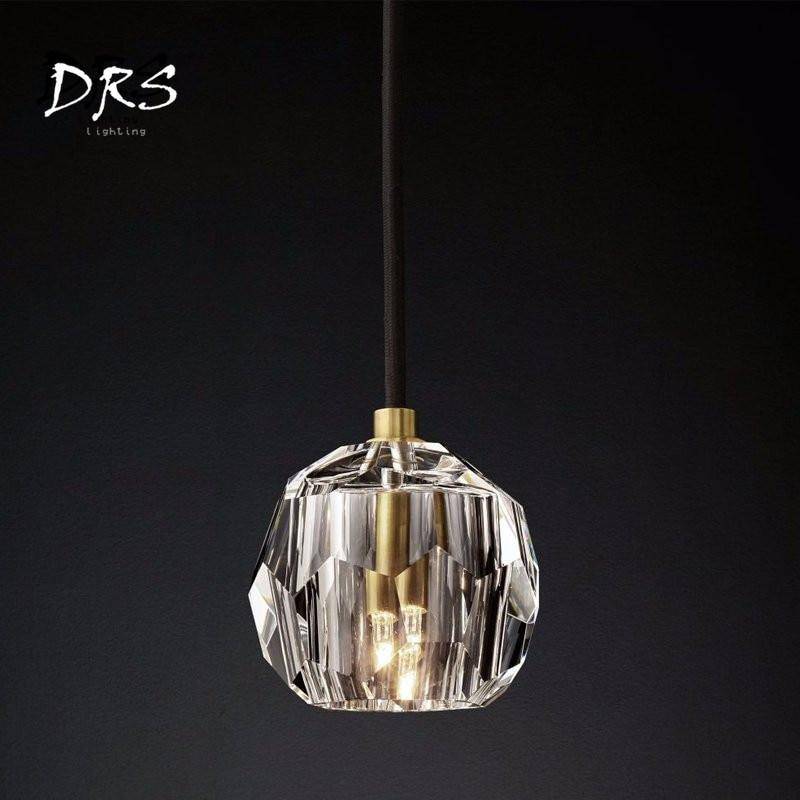 pendant light modern crystal ball design Luxury