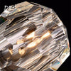Suspension design boule de cristal moderne Luxury