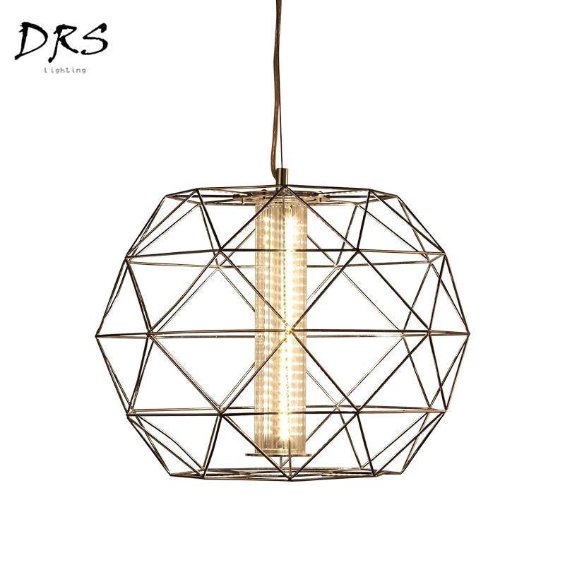 pendant light design cage fine Geometric