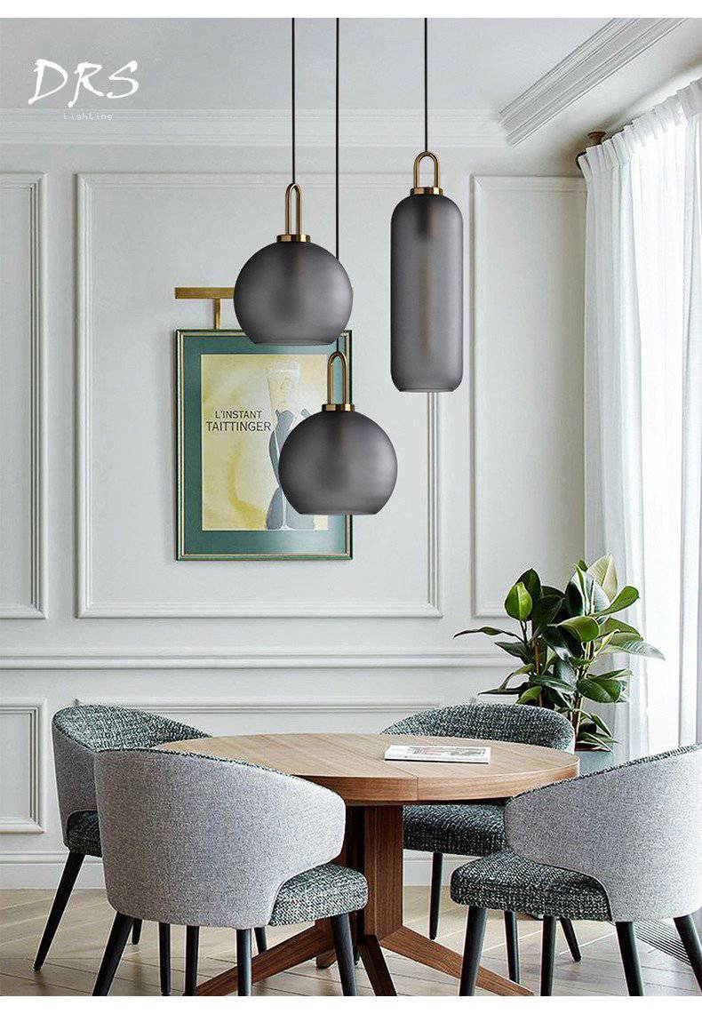 Suspension design boule en verre Room - vue 14 sur 16