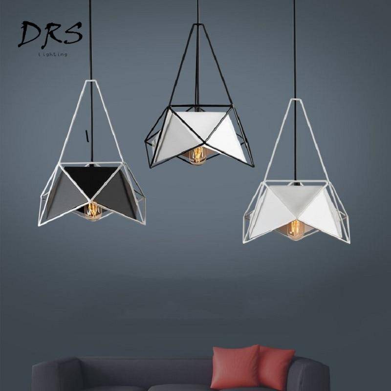 Suspension design style industriel Geometric - vue 3 sur 10