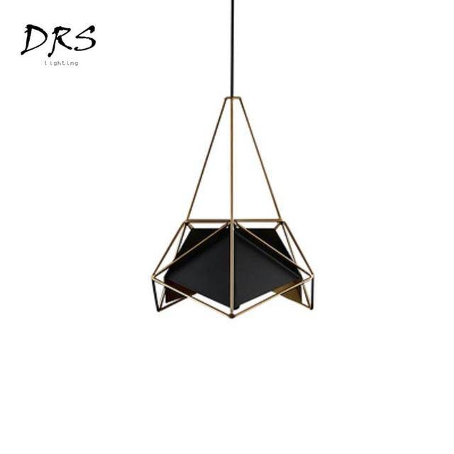 Suspension design style industriel Geometric