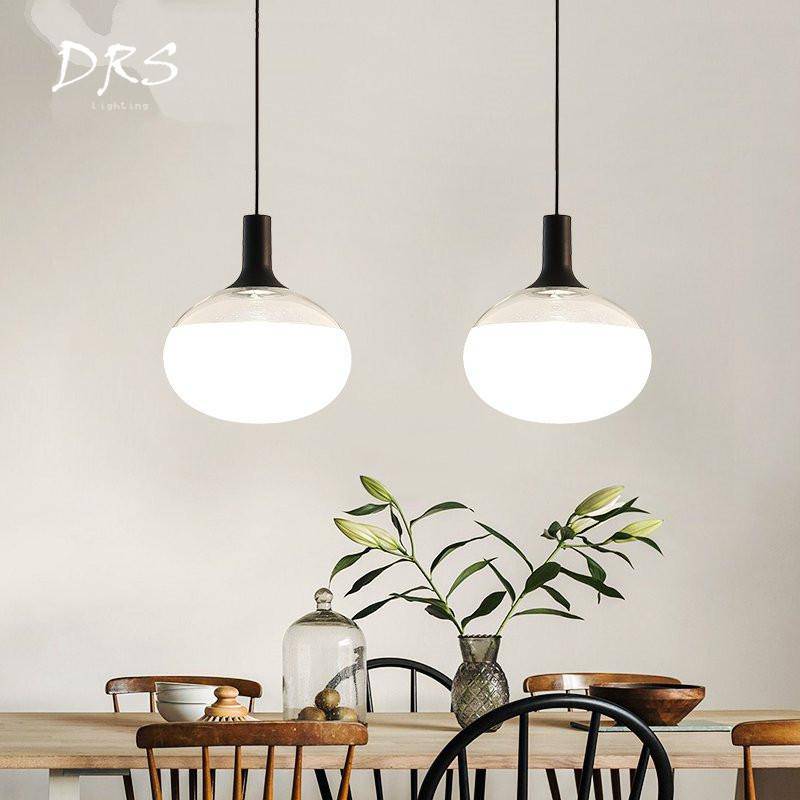 Suspension design boule en verre Simple - vue 6 sur 7