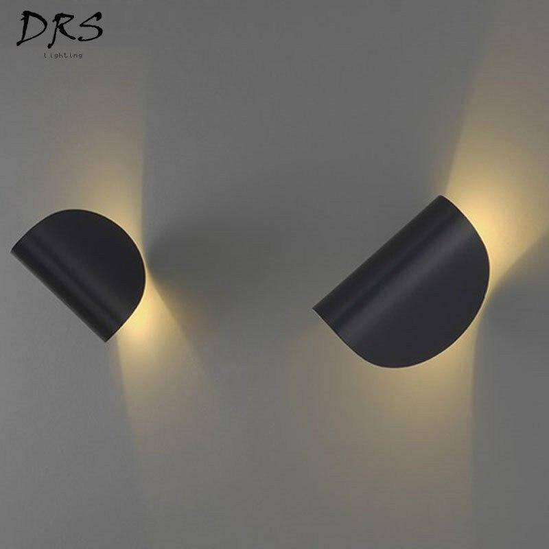 wall lamp Rounded wall design in Vanity colour