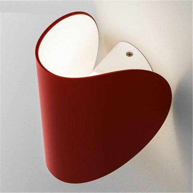 wall lamp Rounded wall design in Vanity colour