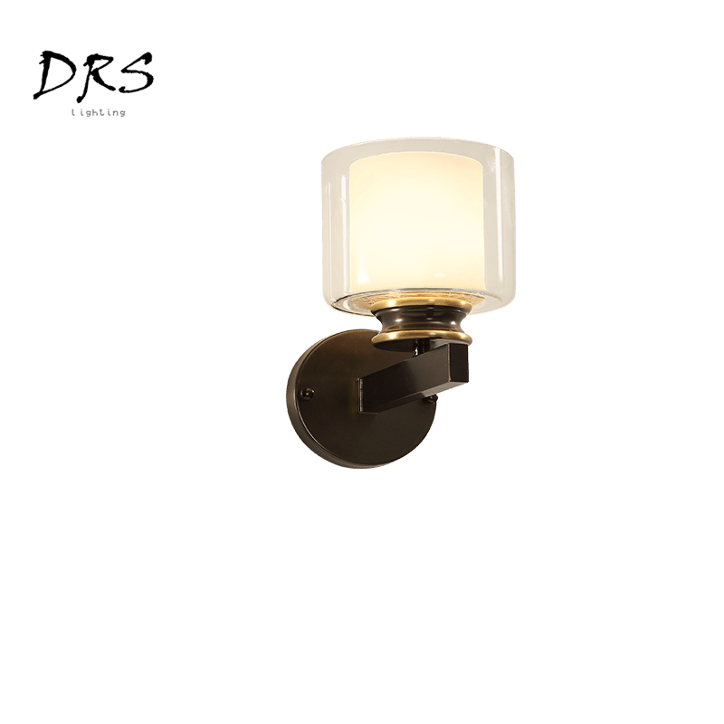 wall lamp glass wall Personality