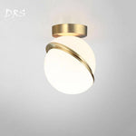 Plafonnier design LED demis lunes Ball
