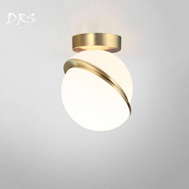 Plafonnier design LED demis lunes Ball