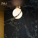 Plafonnier design LED demis lunes Ball