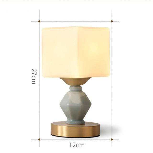 Ceramic design bedside lamp Copper