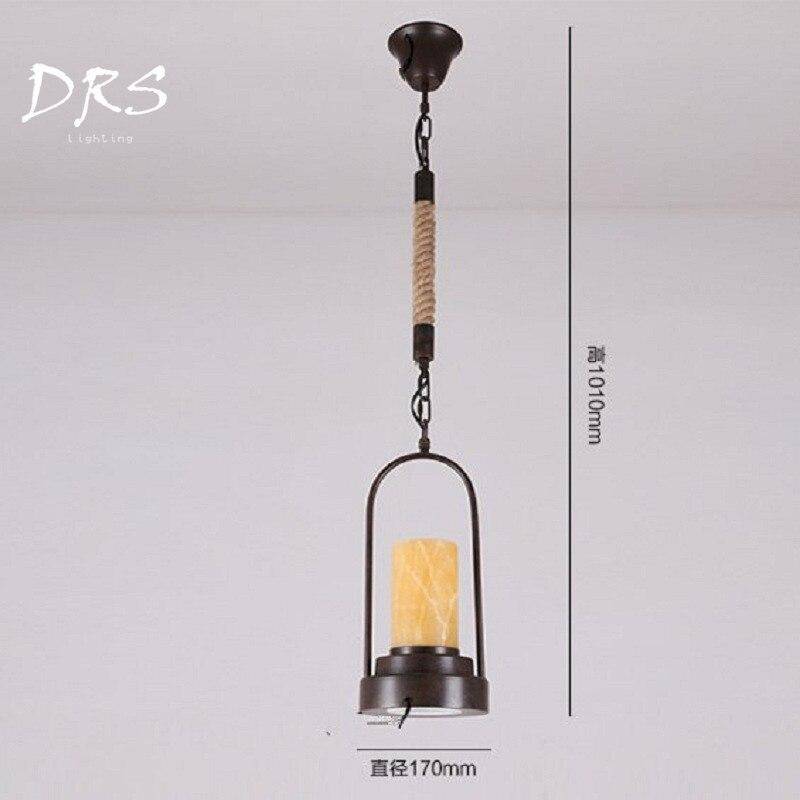 pendant light rustic with fake candle Rural