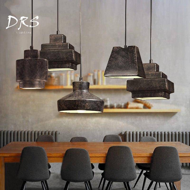 pendant light industrial ceramic Loft