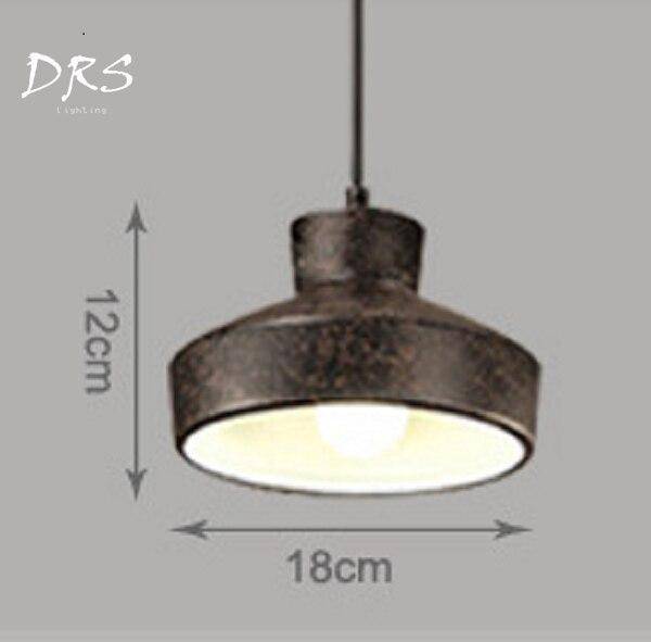 Suspension industriel en céramique Loft - vue 8 sur 9