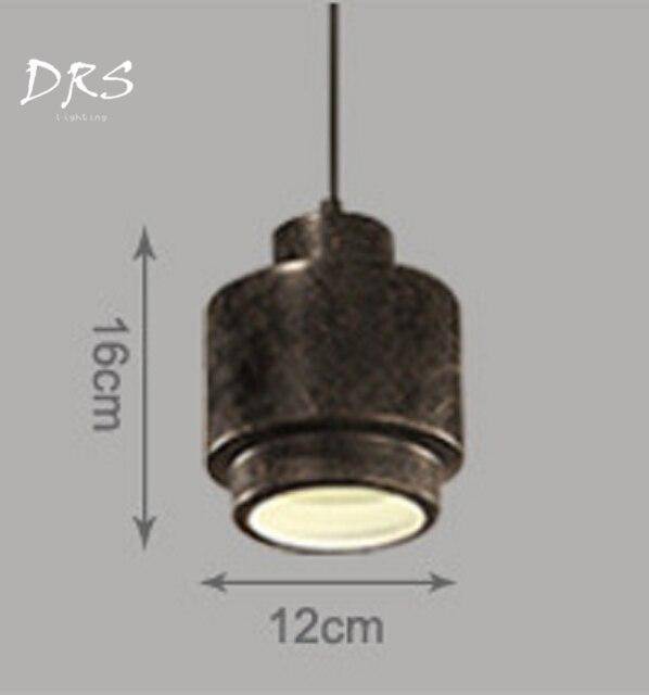 Suspension industriel en céramique Loft - vue 7 sur 9