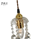 Suspension doré en cristal French
