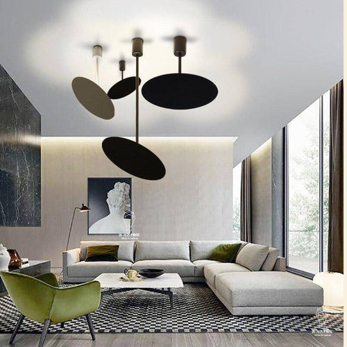 Suspension design LED avec barre métal ajustable Brief