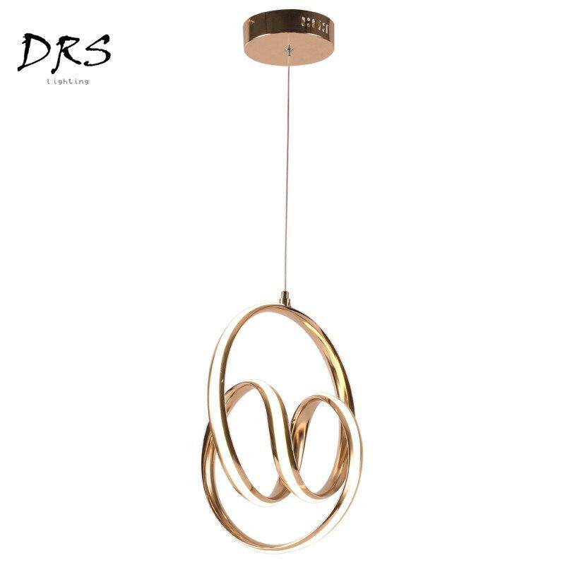 Suspension design arrondi doré Restaurant - vue 3 sur 5
