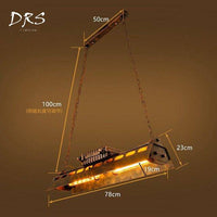 Suspension retro style industriel Loft