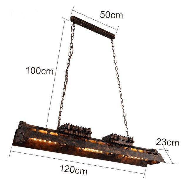 Suspension retro style industriel Loft - vue 4 sur 5