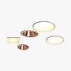 Spotlight modern flush-mounted with several LED shapes