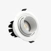 Spotlight round recessed LED adjustable Loft style