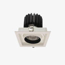 Spot moderne encastrable LED en aluminium