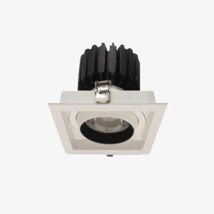 Spot moderne encastrable LED en aluminium