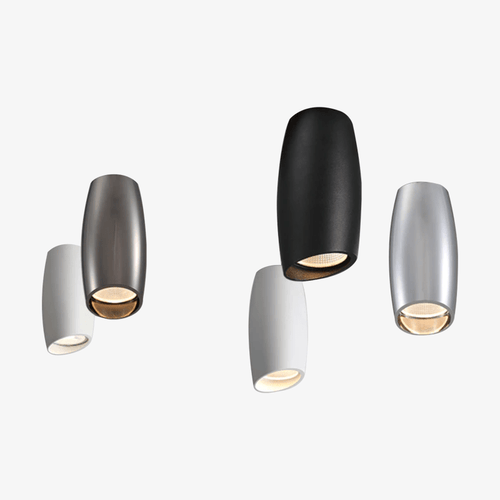 Spot moderne LED allongé aux bords arrondis Loft