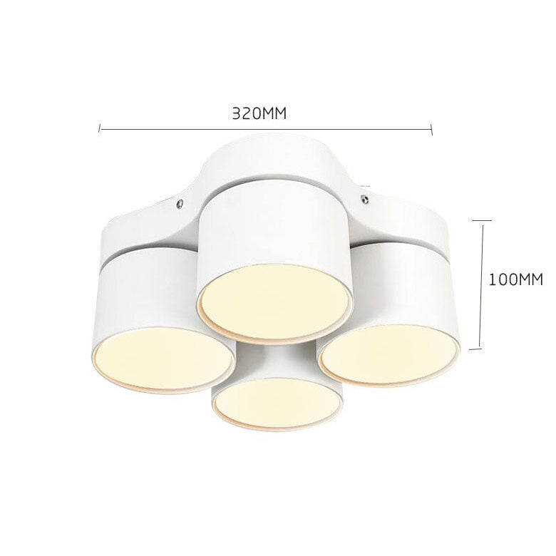 Spotlight modern LED with adjustable angle Vico