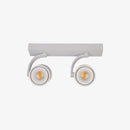Spot moderne LED double conique avec corps rotatif Royer