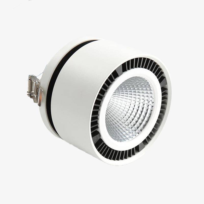 Spot moderne LED rond avec orientation à 360° Loft