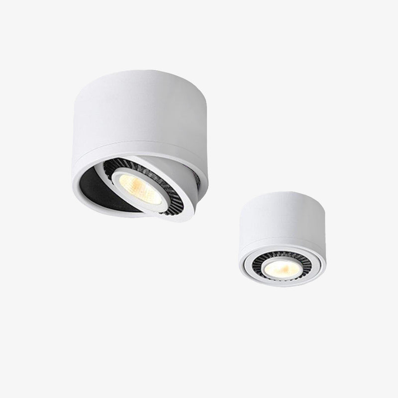 Spot moderne LED rotatif 360 degrés en aluminium Volteo