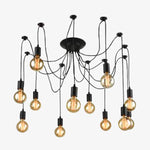Suspension American Vintage ampoules pendues