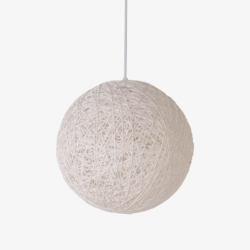 Suspension boule papier Wicker