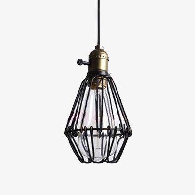 Suspension cage style vintage retro Socket