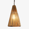 Suspension conique en bambou Asia