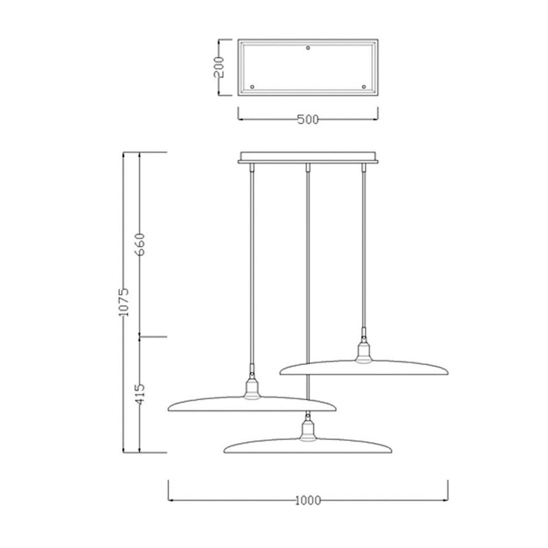 Suspension design à LED avec abat-jours en bois style Nordic