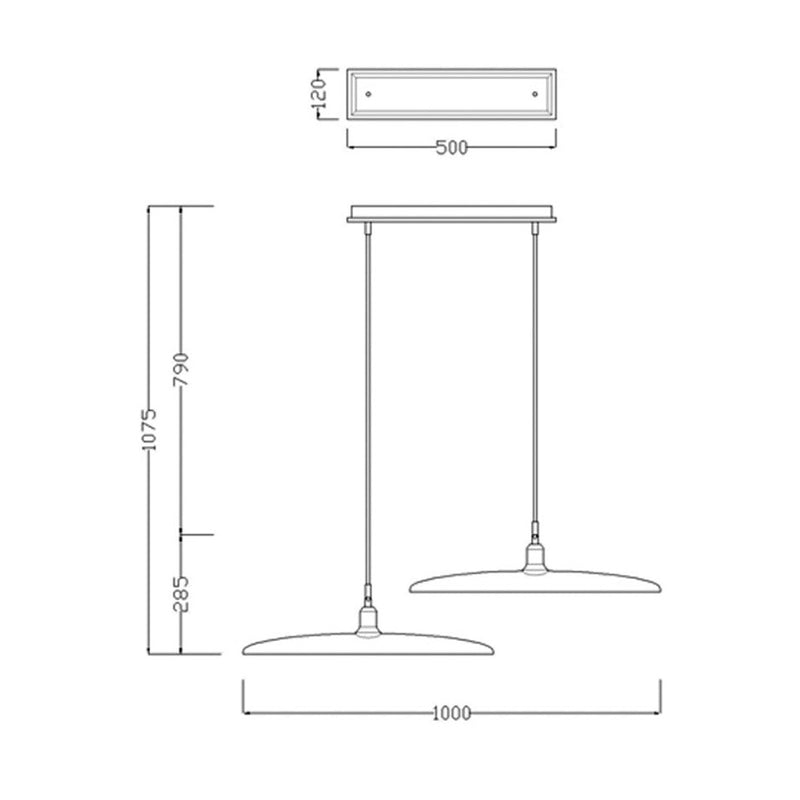 Suspension design à LED avec abat-jours en bois style Nordic