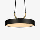 Suspension design à LED cylindrique moderne