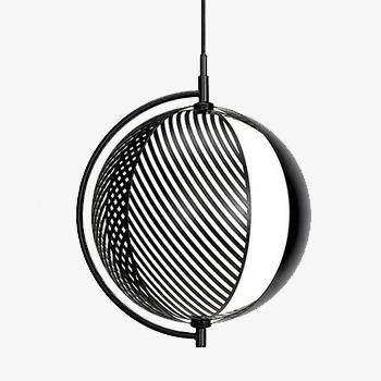 Suspension design boule en cage Creative - vue 2 sur 5