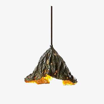 Suspension design écorce de feuille Tea