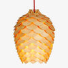 Suspension design en bois fleur avec pétales Chiba