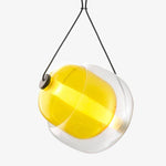 Suspension design en verre à LED style Loft
