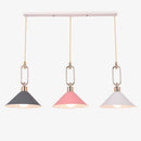 Suspension design LED conique moderne Many