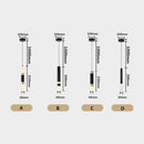 Suspension design LED cylindrique en métal et en verre Luisa