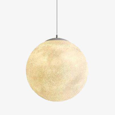 Suspension design LED en boule style Moon