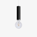 Suspension design LED en tube de couleur