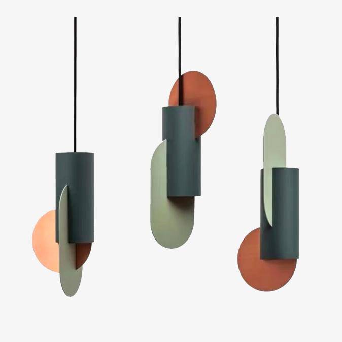 Suspension design LED formes colorés Afric