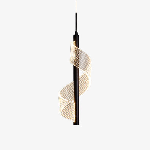 Suspension design LED minimaliste avec lumière ondulé Steal - vue 2 sur 7