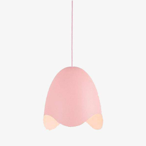 Suspension design LED oeuf ouvert Macaron